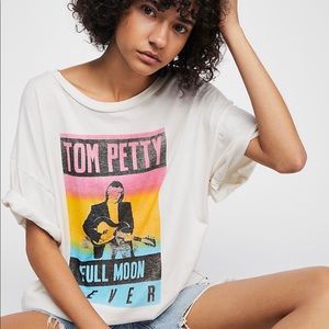 Free People SOLD OUT Tom Petty Graphic Tee NEW